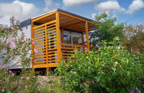 Klenovica House | Mobile home with air conditioning and pool