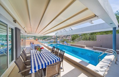 Dubrovnik Villa | Modern & Spacious Villa, Private Pool, Magnificent Views in the Desirable Lapad Area of Dubrovnik!