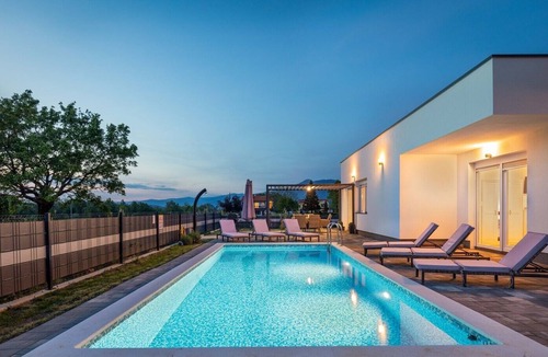Krsan Villa | Modern Villa Blue Lagoon with pool and jacuzzi