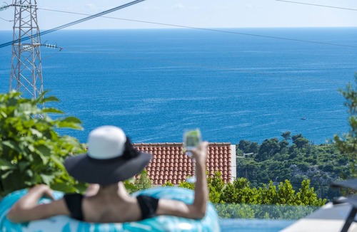 Mlini House | Nedia Retreat - Private Pool & Stunning Sea View