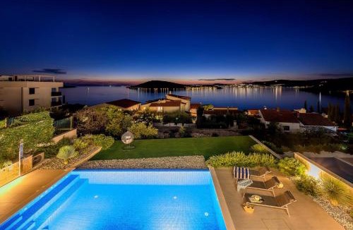 Razanj Villa | NEW, Luxury Villa for 8 with Heated Pool & Spectacular Sea Views