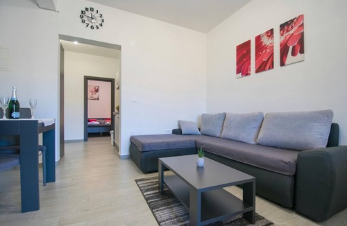 Porat Apartment | One bedroom apartment with terrace Porat, Krk (A-20444-d)