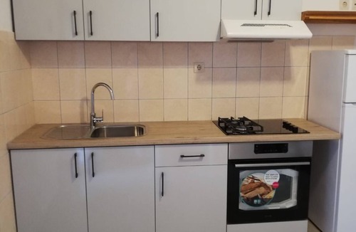 Podstrana Apartment | One bedroom apartment with terrace and sea view Podstrana, Split (A-6072-b)