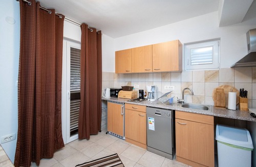 Sibuljina Apartment | One bedroom apartment with balcony and sea view Tribanj Šibuljina, Paklenica (A-17818-c)