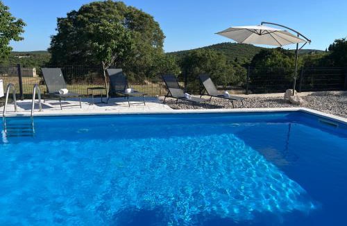 Benkovac Villa | Peaceful New Country House with Saltwater Pool