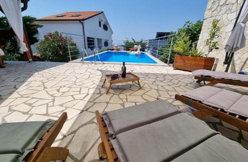 Jadranovo House | RIGO Holiday house with private pool, jacuzzi and sauna