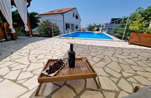 Jadranovo House | RIGO Holiday house with private pool, jacuzzi and sauna