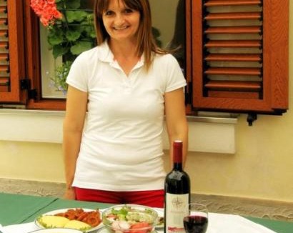 Gornje selo House | Room in Susak with air conditioning, W-LAN (3865-4)