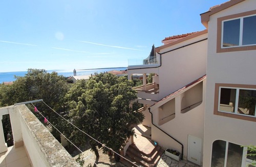 Mandre Apartment | Room Karas S1 with sea view