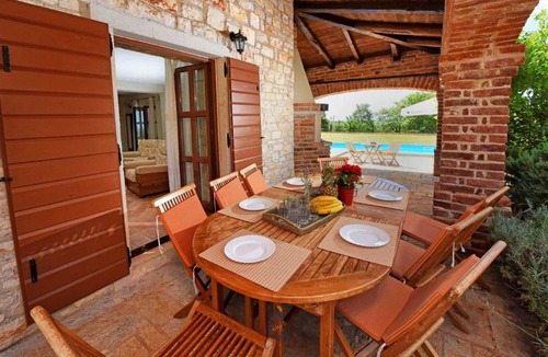 Heraki Villa | Rustic stone villa with private heated pool!