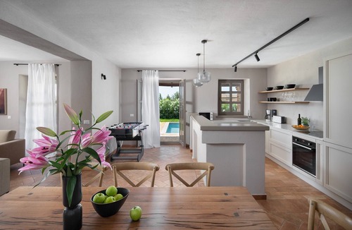 Sveti Lovrec Villa | Rustic Villa Ruta with a pool in Istri, panoramic view, pet friendly, quite area, family, private parking, terrace, fancy yard