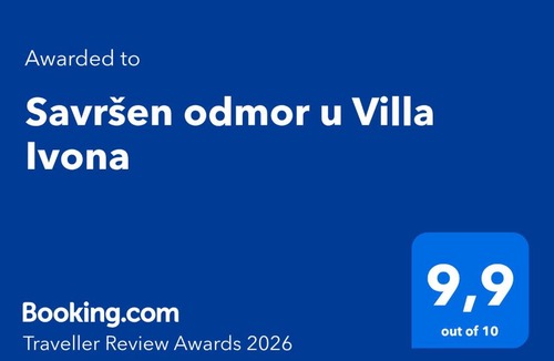 Suhovare Villa | Savršen odmor u grijanom bazenu Ville Ivone