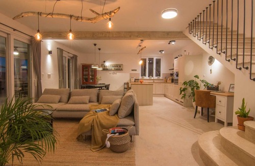 Klimno Villa | Seafront Villa Marin with a heated pool