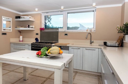 Povlja House | Seafront villa: privacy, luxury, direct sea access, pool, sauna, and much more!