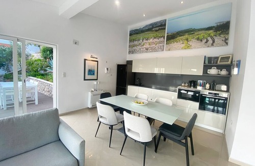 Trstenik Villa | Secluded Beachfront Villa: 3 Bedrooms, Private Pool, and Natural Serenity