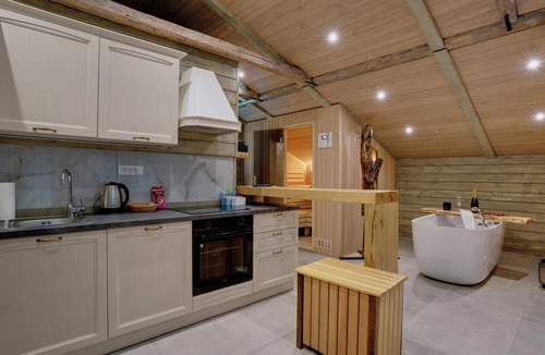 Lasko Apartment | Serene and Radiant Retreat Apartments - One Bedroom Apartment with Sauna
