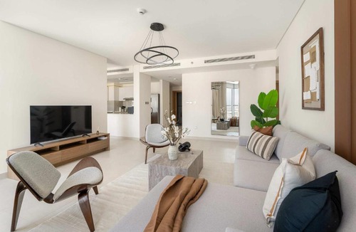 Abu Dhabi Apartment | Silkhaus Vacation Homes Large 3BR with Maid Room in Radiant Viewz New Tower