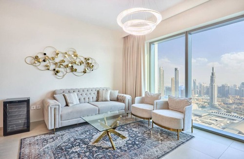Za'abeel 2 Apartment | Spacious 4-Bedroom Downtown Apartment with Burj Views