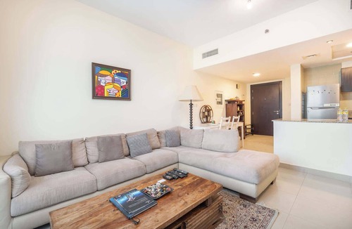 Dubai Sports City Apartment | StayShort - Charming & Bright 1BR in Red Residence Dubai Sports City
