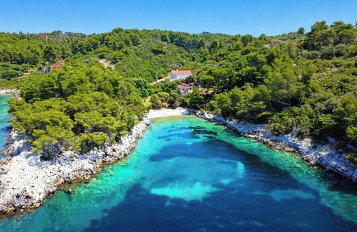 Vela Luka Resort | Stone House Villa Poplat – Private 7BR Estate with Sea-Water Pool, 50m to Sea