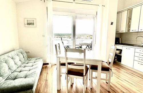 Sukosan Apartment | Studio apartment in Sukošan with Seaview, Terrace, Air condition, WIFI (5232-2)