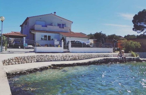 Sukosan Apartment | Studio apartment in Sukošan with Seaview, Terrace, Air condition, WIFI (5232-2)