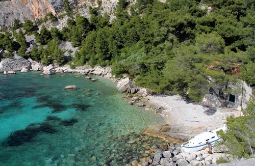 Zarace Apartment | Studio flat near beach Cove Zaraće, Hvar (AS-20924-a)