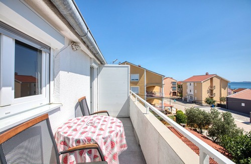 Biograd na Moru Apartment | Studio flat with balcony and sea view Biograd na Moru, Biograd (AS-863-a)