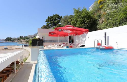 Zivogosce Apartment | Studio flat with a swimming pool by the beach Živogošće - Porat, Makarska (AS-18150-b)