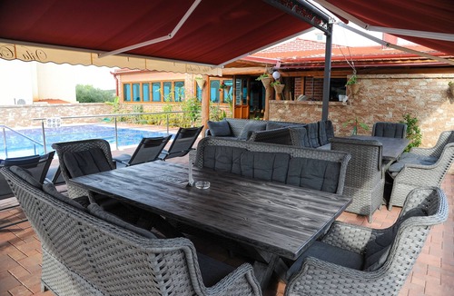 Caska Apartment | Studio flat with a swimming pool Caska, Pag (AS-4109-b)