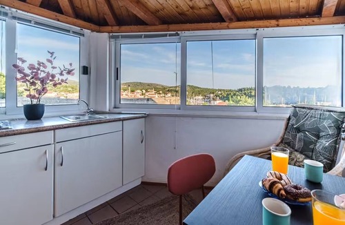 Milna (Brac) Apartment | Studio flat with air-conditioning Milna, Brač (AS-27445-a)