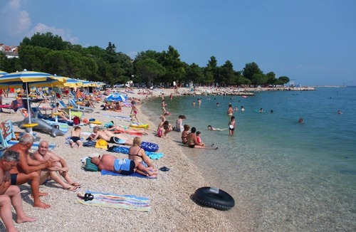 Klanfari Apartment | Studio flat with balcony Dramalj, Crikvenica (AS-5519-b)