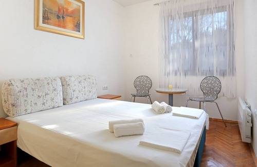 Borak Apartment | Studio flat with terrace and sea view Omiš (AS-20906-a)