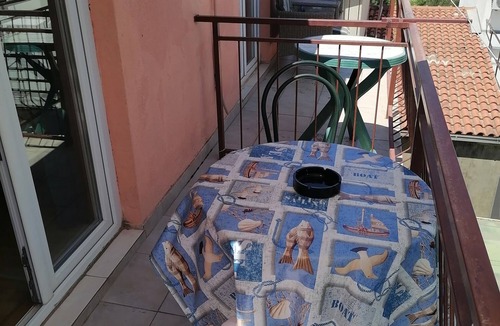 Gradac Apartment | Studio flat with terrace and sea view Podaca, Makarska (AS-313-b)