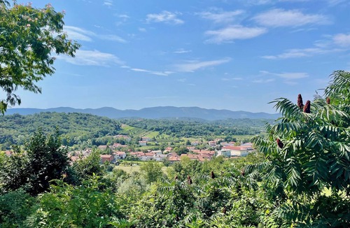 Sempas Apartment | Studio with private balcony, great views and stylish interior in Vipava Valley