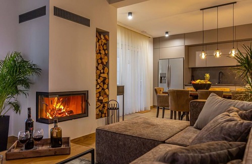 Bribir Villa | Stunning private villa for 10 people with hot tub, WIFI, A/C, private pool, TV and terrace