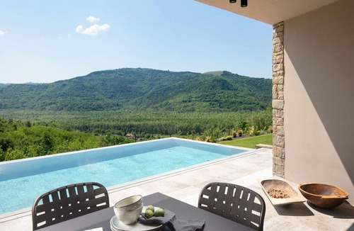 Sveti Bartol Villa | Stunning private villa for 6 people with A/C, private pool, WIFI, TV, terrace and panoramic view