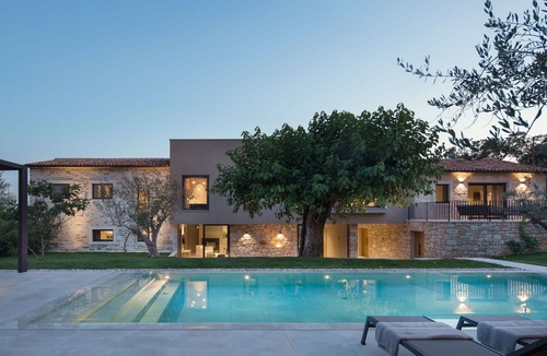 Kirmenjak Villa | Stunning private villa for 10 guests with A/C, WIFI, private pool, hot tub, TV and terrace