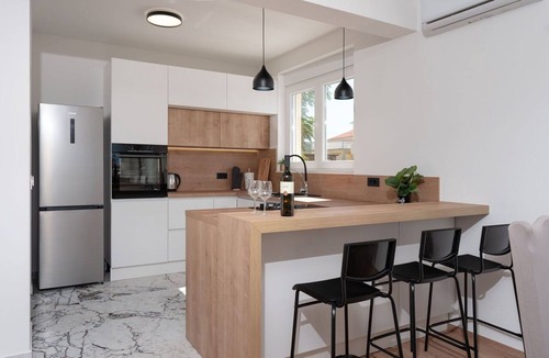 Bibinje Villa | Stunning private villa for 8 guests with private pool, A/C, WIFI, TV and terrace