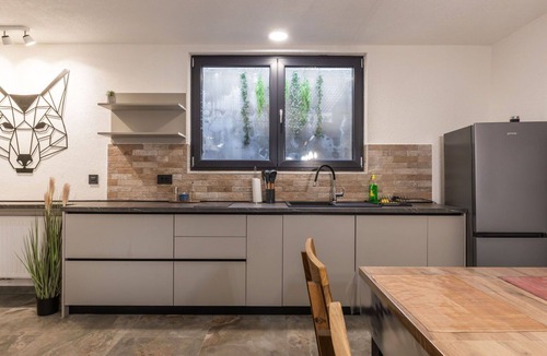 Kupjak House | Stunning private villa for 7 guests with A/C, WIFI, hot tub, TV and terrace