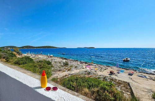 Rogoznica Villa | Stunning private villa for 8 people with A/C, WIFI, private pool, TV and terrace