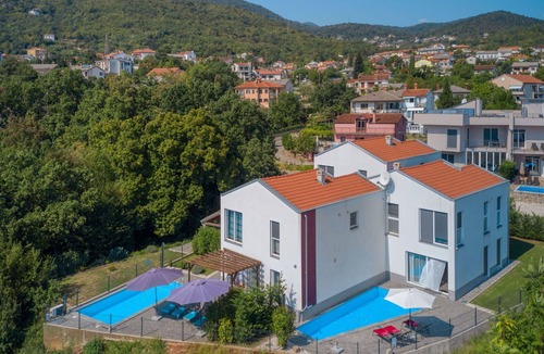 Mihotici House | Stunning private villa with private pool, A/C, WIFI, hot tub, TV, terrace and pets allowed