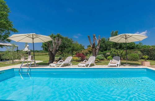Kaldanija House | Stunning private villa with A/C, private pool, hot tub, WIFI, TV, terrace and pets allowed