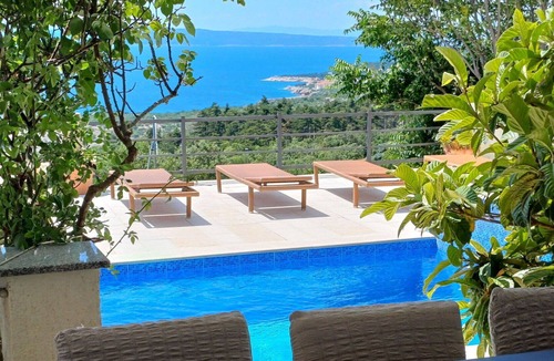 Klenovica House | Stunning private villa with WIFI, A/C, private pool, hot tub, TV, terrace, pets allowed and park...