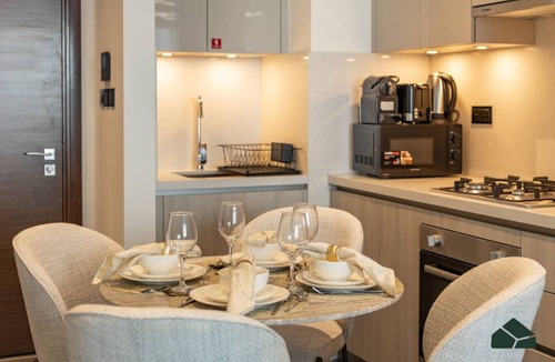 Nad Al Sheba Apartment | Stylish 1BR | City and Partial Burj View | BMS