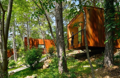 Slap House | Theodosius Glamping Standard & Hot Tub, Vipava, Slovenia