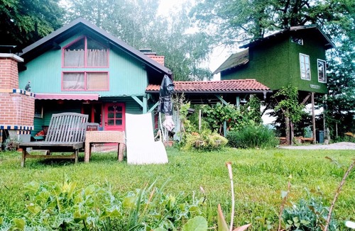 Grosuplje House | Tree house Ramona & Fairytale wooden house by Ljubljana