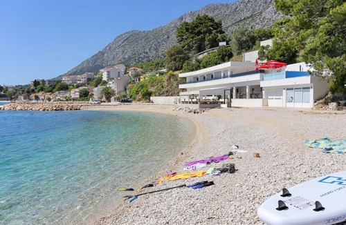 Zivogosce Apartment | Two bedroom apartment with balcony and sea view Živogošće - Porat, Makarska (A-16289-d)