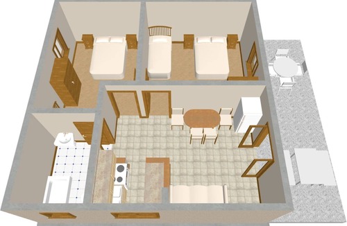 Zaboric Apartment | Two bedroom apartment near beach Žaborić, Šibenik (A-958-b)
