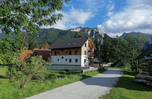 Ratece Apartment | Two-bedroom apartment with a balcony and a stunning view of the Julian Alps